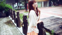 Woman asians redheads