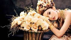 Woman asians redheads