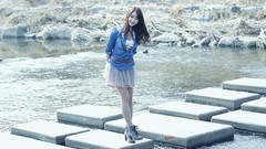 Woman asians rivers models Korean