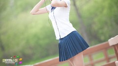 Woman asians school uniforms models Korean Choi Byeol Yee