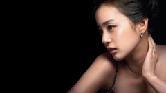 Woman asians Simple Background