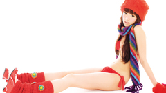 Woman asians Simple Background