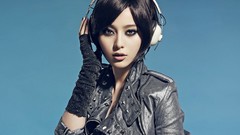 Woman asians Simple Background