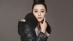 Woman asians Simple Background Fan Bingbing