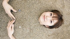 Woman asians smiling