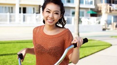 Woman asians smiling