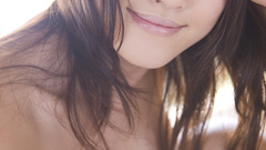 Woman asians smiling brunettes cleavage