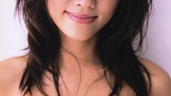 Woman asians smiling brunettes cleavage Mikie Hara