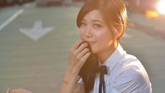 Woman asians sunlight brunettes