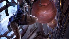 Woman asians tattoos Assassin artwork fantasy art