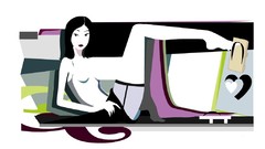 Woman asians vectors