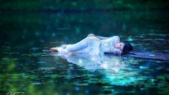 Woman asians Viet Nam ao dai