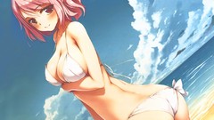 Woman ass Anime anime girls bra ecchi panties boobs swimsuits