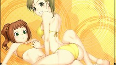 Woman ass Anime anime girls takatsuki yayoi futami mami yuri 