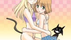 Woman ass Anime glasses stockings blondes skirts anime girls 