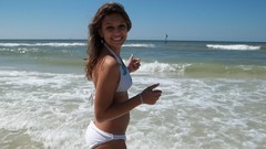 Woman ass Beaches blondes brunettes bikini teen