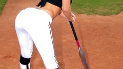 Woman ass blondes Molly Cavalli