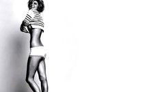 Woman ass blondes smiling models panties fashion model Marisa 