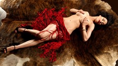 Woman ass bra bikini boobs