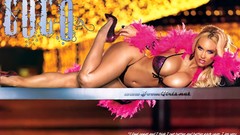 Woman ass bra panties boobs