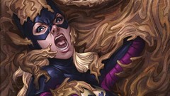 Woman ass Characters Batgirl comics artwork boobs huge boobs 