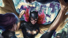 Woman ass Characters Batgirl comics artwork boobs huge boobs 
