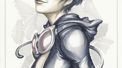 Woman ass Characters Catwoman comics artwork boobs huge boobs 