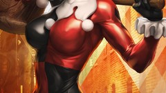 Woman ass Characters comics harley quinn artwork boobs huge 