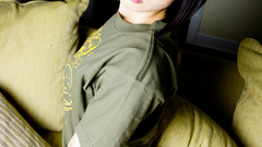 Woman ass glasses asians