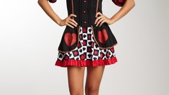 Woman ass Halloween legs blondes cleavage boobs