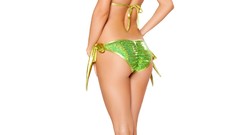 Woman ass legs blondes lingerie models bra panties sara jean 