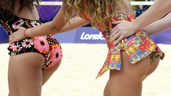 Woman ass legs blondes swimsuits