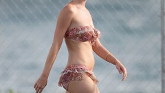 Woman ass legs katy perry brunettes cleavage bikini boobs