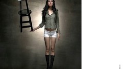 Woman ass legs lingerie boobs