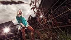 Woman ass legs models boobs