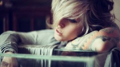 Woman ass legs tattoos lingerie models nude boobs Russians