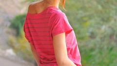 Woman ass models nude teen bottomless FTVGirls magazine Allie 