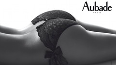 Woman ass monochrome lingerie Aubade