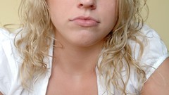 Woman ass pussy crystals ice cream blondes boobs