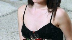 Woman ass pussy long hair models boobs Met-Art magazine alina