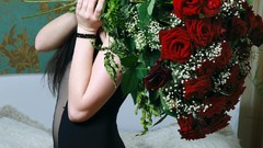 Woman ass pussy long hair models boobs Met-Art magazine alina