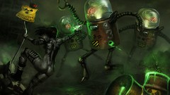 Woman ass radiation Aliens muscle artwork futuristic 