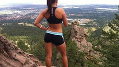 Woman ass Shorts body