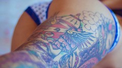 Woman ass tattoos models