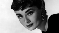 Woman Audrey Hepburn brunettes legend