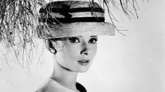 Woman Audrey Hepburn brunettes legend