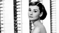 Woman Audrey Hepburn brunettes legend
