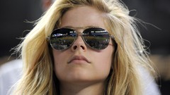 Woman Avril Lavigne baseball