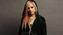Woman Avril Lavigne blondes