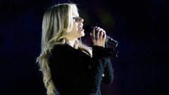 Woman Avril Lavigne blondes blue eyes singers